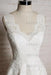 Chic V-neck Appliques Tulle A-line Wedding Dress - Wedding Dresses