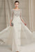 Ivory Chiffon Aline Mother of the Bride Dress