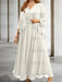Ivory sequin lace trim mother of the bride chiffon dress with jacket