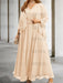 Pearl Pink sequin lace trim mother of the bride chiffon dress with jacket