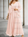 Petal sequin lace trim mother of the bride chiffon dress with jacket