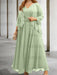Sage sequin lace trim mother of the bride chiffon dress with jacket