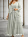 Silver sequin lace trim mother of the bride chiffon dress with jacket