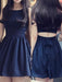 Chiffon Scoop Sleeveless A-line Short/Mini With Ruffles Dresses - Prom Dresses