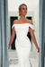 Classy Off-the-Shoulder Ruched Floor-length Mermaid Wedding Dresses - Wedding Dresses