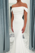 Classy Off-the-Shoulder Ruched Floor-length Mermaid Wedding Dresses - Wedding Dresses
