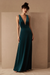 Velour Dress - Dark Teal