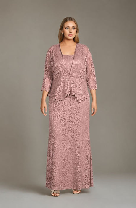 Plus Size 2-Piece Mother of the Bride Dress Dress with Jacket