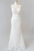 Elegant Appliques V-neck Sheath Wedding Dress - Wedding Dresses