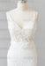Elegant Appliques V-neck Sheath Wedding Dress - Wedding Dresses