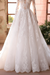 Elegant High Neck Long Sleeves A-Line Appliques Lace Wedding Dress