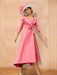 Long-Sleeve A-Line Princess Gown for the Mother of the Bride with Bowknot
