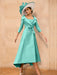 Long-Sleeve A-Line Princess Gown for the Mother of the Bride with Bowknot