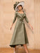 Long-Sleeve A-Line Princess Gown for the Mother of the Bride with Bowknot