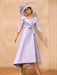 Long-Sleeve A-Line Princess Gown for the Mother of the Bride with Bowknot