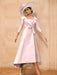 Long-Sleeve A-Line Princess Gown for the Mother of the Bride with Bowknot
