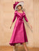 Long-Sleeve A-Line Princess Gown for the Mother of the Bride with Bowknot