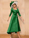 Long-Sleeve A-Line Princess Gown for the Mother of the Bride with Bowknot