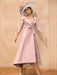 Long-Sleeve A-Line Princess Gown for the Mother of the Bride with Bowknot