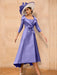 Long-Sleeve A-Line Princess Gown for the Mother of the Bride with Bowknot