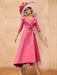 Long-Sleeve A-Line Princess Gown for the Mother of the Bride with Bowknot