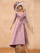 Long-Sleeve A-Line Princess Gown for the Mother of the Bride with Bowknot