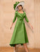 Long-Sleeve A-Line Princess Gown for the Mother of the Bride with Bowknot