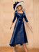 Long-Sleeve A-Line Princess Gown for the Mother of the Bride with Bowknot