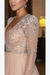 Elegant Long Sleeve Formal Dress with Beads A Line Sparkle V Neck Evening Dresses - Prom Dresses