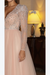 Elegant Long Sleeve Formal Dress with Beads A Line Sparkle V Neck Evening Dresses - Prom Dresses