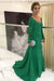 Elegant Long Sleeves Lace mother of the bride dress V-Neck - Prom Dresses