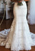 Elegant Off Shoulder Mermaid White Lace Long Wedding Dresses