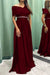 Elegant Off-the-Shoulder Long Evening Dress Pleated and On Sale