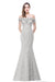 Elegant Off-the-Shoulder Trumpet Bridesmaid Dress Lace Long Evening Dress - Prom Dresses