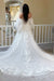 Elegant Off-the-Shoulder Tulle Aline Wedding Dress with Sleeves
