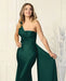 Elegant One-Shoulder Sweetheart Mermaid Evening Dress with Ruffles