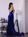 Elegant Royal Blue Mermaid Evening Dress