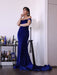 Elegant Royal Blue Mermaid Evening Dress