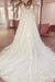 Elegant Strapless A-line Wedding Gown with Spaghetti Straps and Lace Appliques