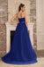 Elegant Strapless Sweetheart Tulle Ball Gown Prom Dress Long - Prom Dresses