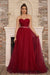 Elegant Strapless Sweetheart Tulle Ball Gown Prom Dress Long - Prom Dresses