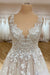 Elegant Sweetheart A-Line Wedding Gown with Lace Appliques and Tulle Ruffles
