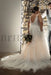 Elegant Tulle Lace Wedding Dresses Aline Appliques Plus Size Bridal Dress