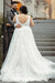 Elegant Tulle Lace Wedding Dresses Aline Appliques Plus Size Bridal Dress