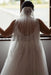 Elegant Tulle Lace Wedding Dresses Aline Appliques Plus Size Bridal Dress
