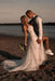 RjerStore Spaghetti Straps V-Neck Empire Tulle Prom Dresses With Split