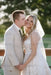 Elegant V neck Ivory Aline Wedding Dress Sleeveless Tulle Lace Bridal Dress
