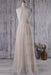 Elegant V-neck Lace A-line Wedding Dress - Wedding Dresses