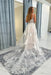 Elegant V Neck Lace Aline Wedding Dress with Appliques wedding dresses