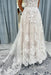 Elegant V Neck Lace Aline Wedding Dress with Appliques wedding dresses